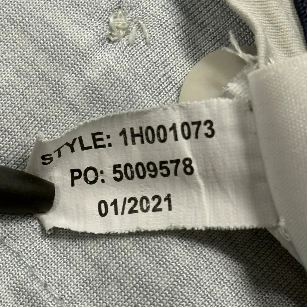 Vineyard Vines On The Go Shorts Men 40 OTG Light Gray Cotton Blend Stretch Chino - Picture 9 of 10